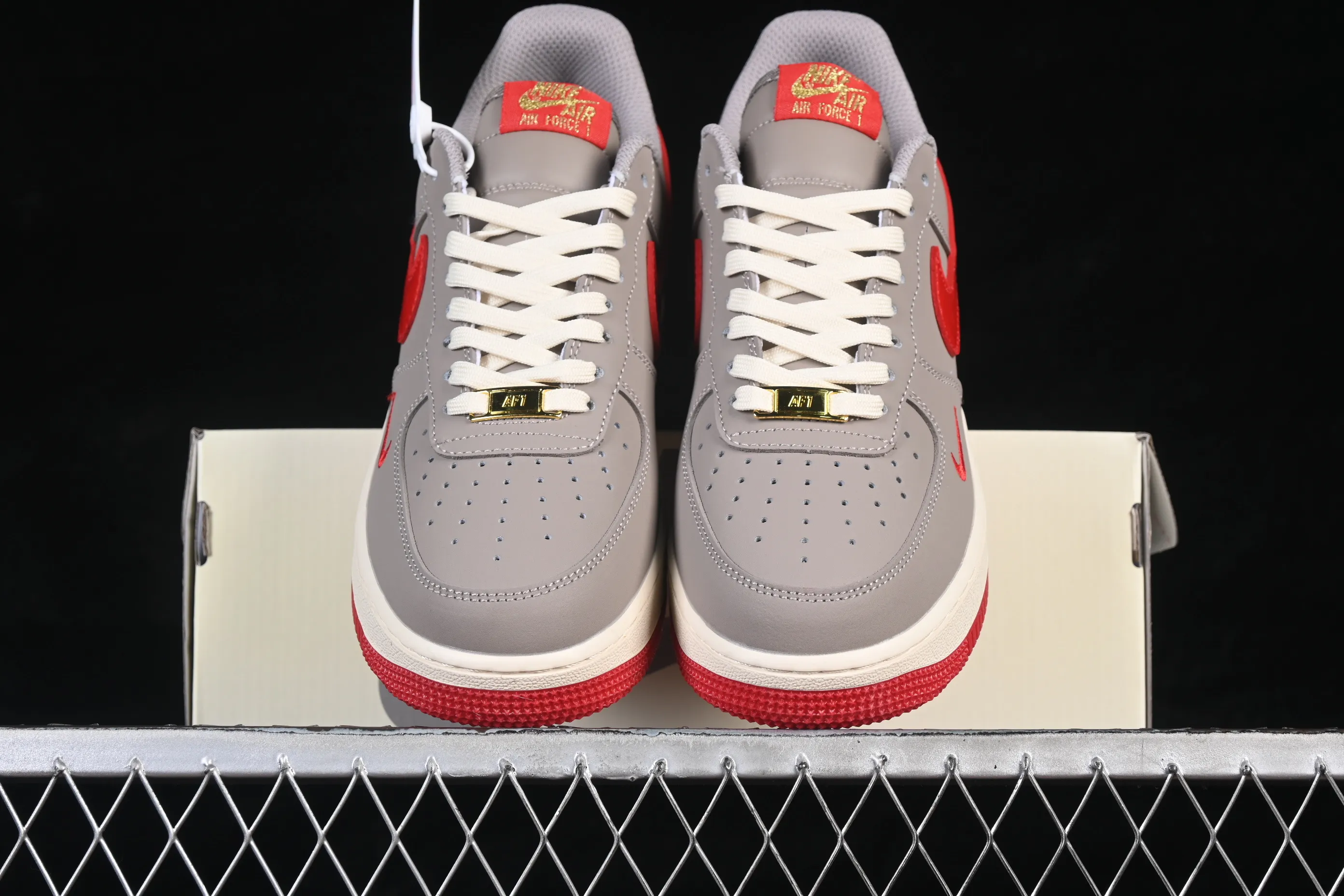 All Categories Nk Air Force 1 Air Force Series Nk Air Force 1 Low Air Force Low Nike Air Force 1'07 Low Tuff Red Gold Air Force One Low Casual Shoes NH0601-527
